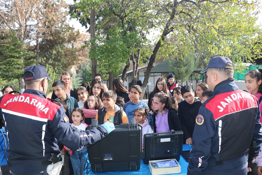 Aile ve Sosyal Hizmetler İl Müdürlüğü Bünyesindeki Çocuklara Jandarma Tanıtım Faaliyeti Gerçekleştirildi